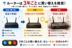 古いルーターが招く“見えない事故”！
