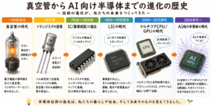 日本の半導体産業はなぜ衰退したのか？TSMC・NVIDIAに追いつけ、追い越せ
